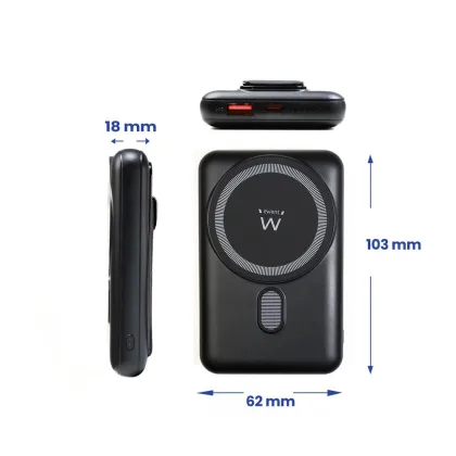 Ewent Powerbank ew1162 wireless magsafe 10000mah