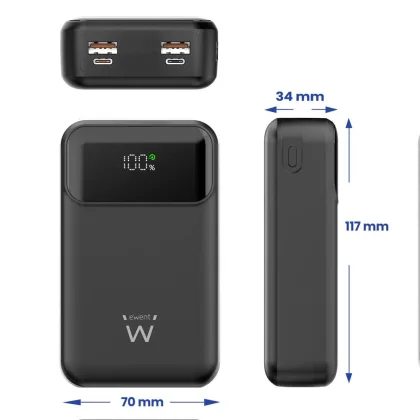 Ewent Powerbank ew1164 20000mah