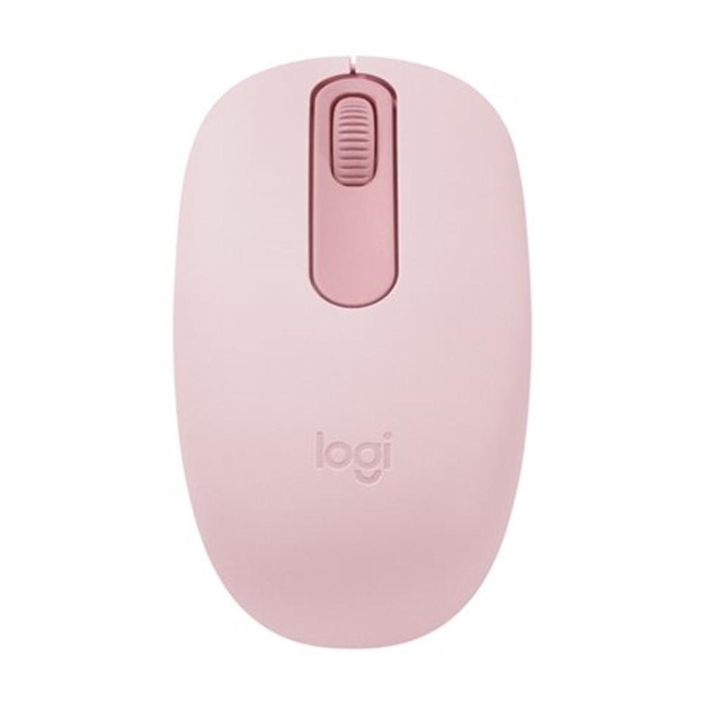 Logitech Raton inalambrico m196 rosa