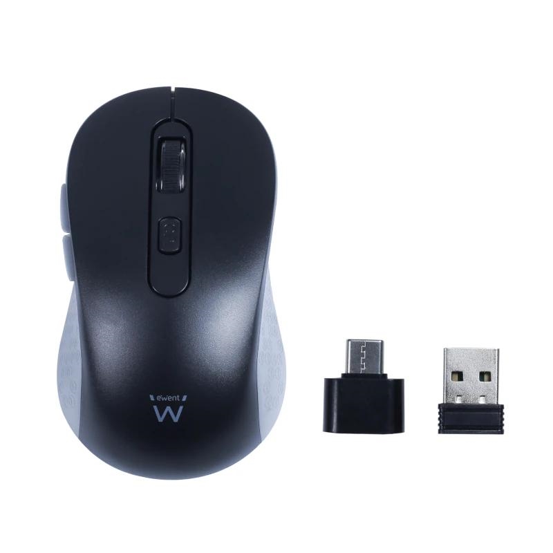 Raton inalambrico ewent ew3204 negro