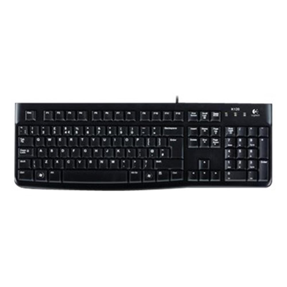 Logitech k120 USB negro
