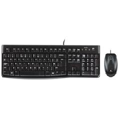 Logitech + mouse mk120 USB 2.0 ingles
