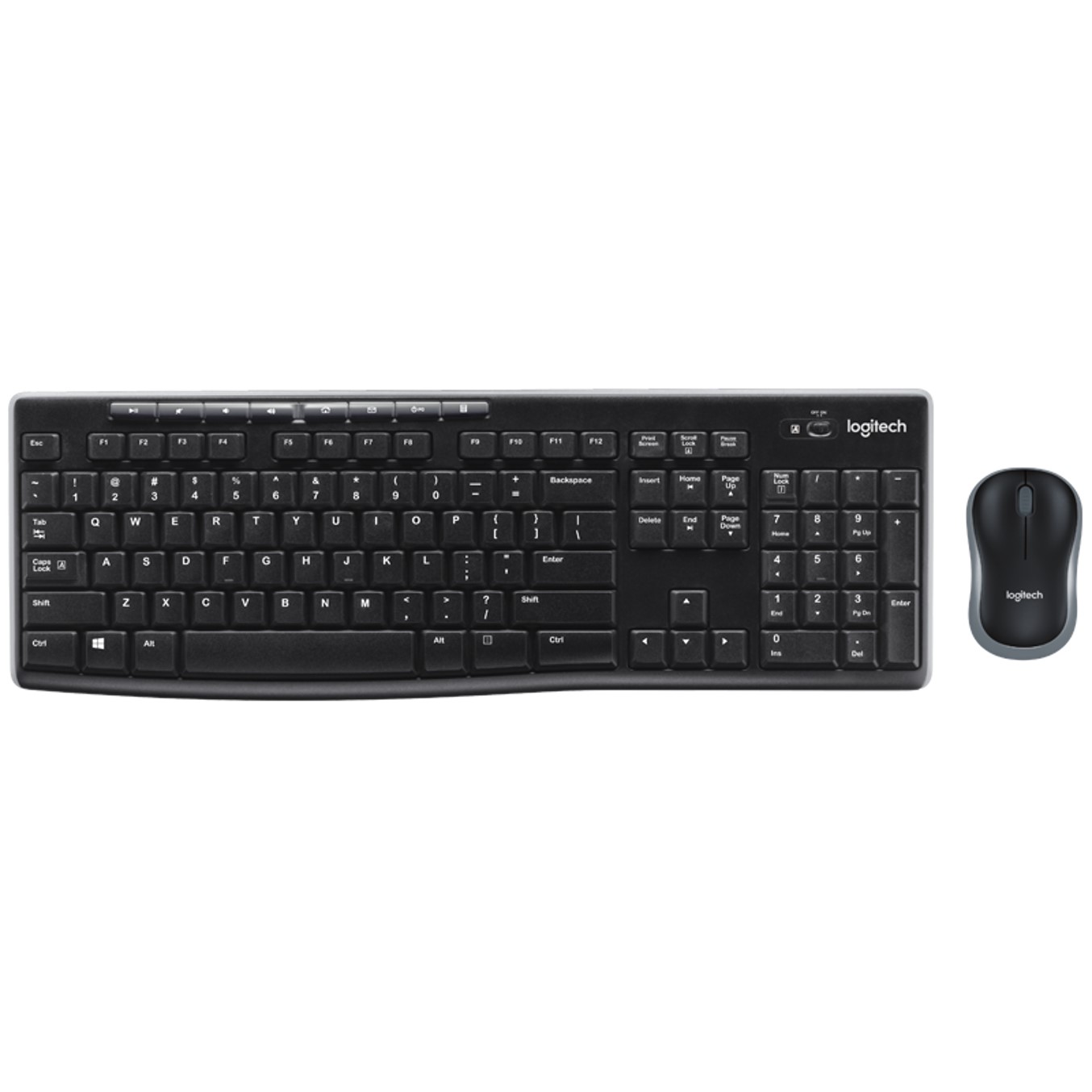 Logitech + mouse mk270 wireless inalambrcio frances