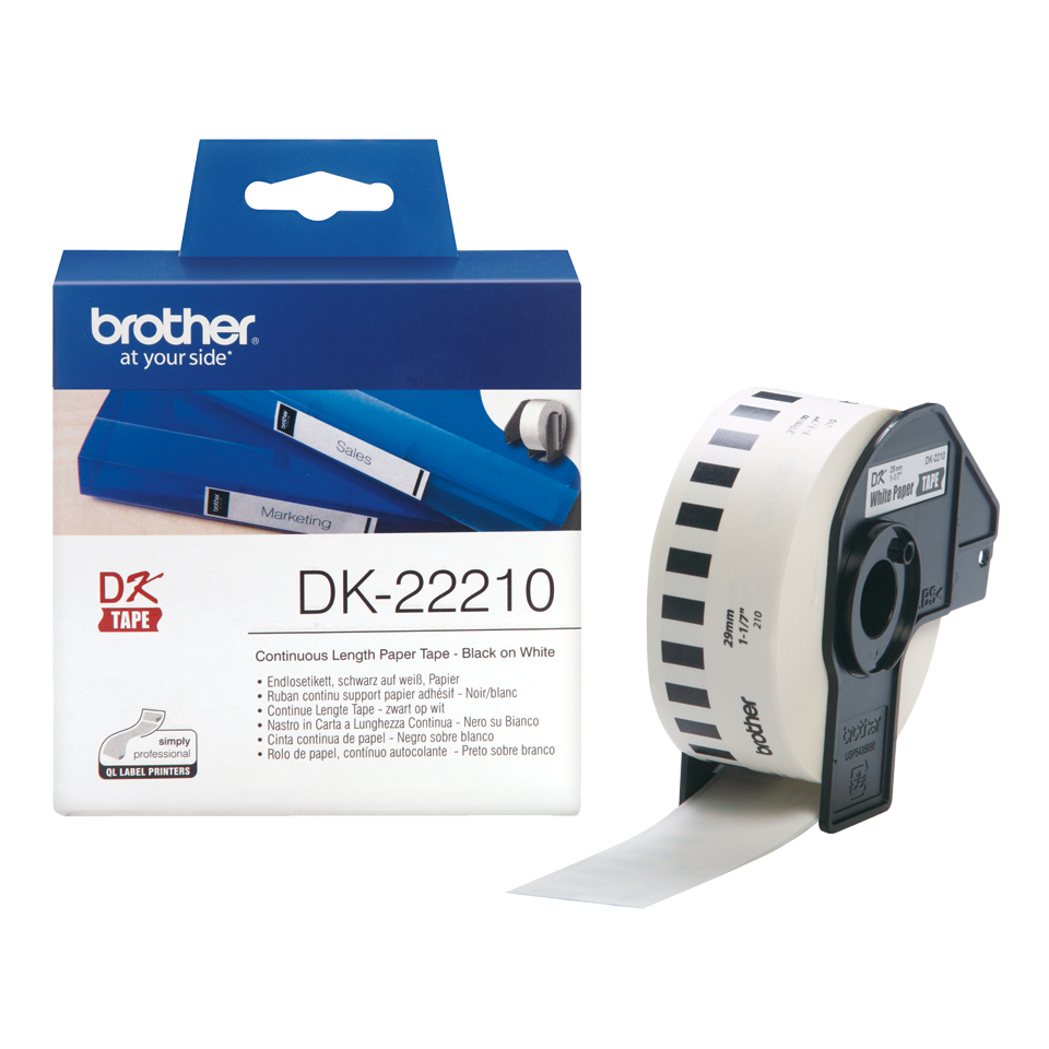 Brother Rollo de Papel Continuo Blanco