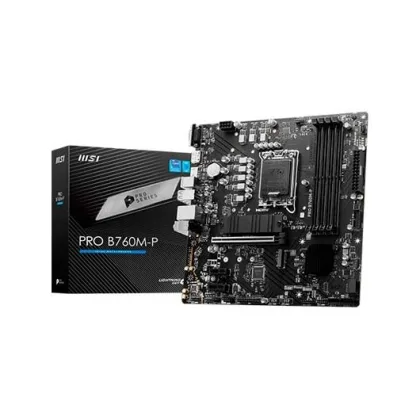 MSI 1700 pro b760m - p m - atx - 4x DDR5 - 4x sata3 - 2x USB 3.2 - 1x USB tipo - 4x usb…