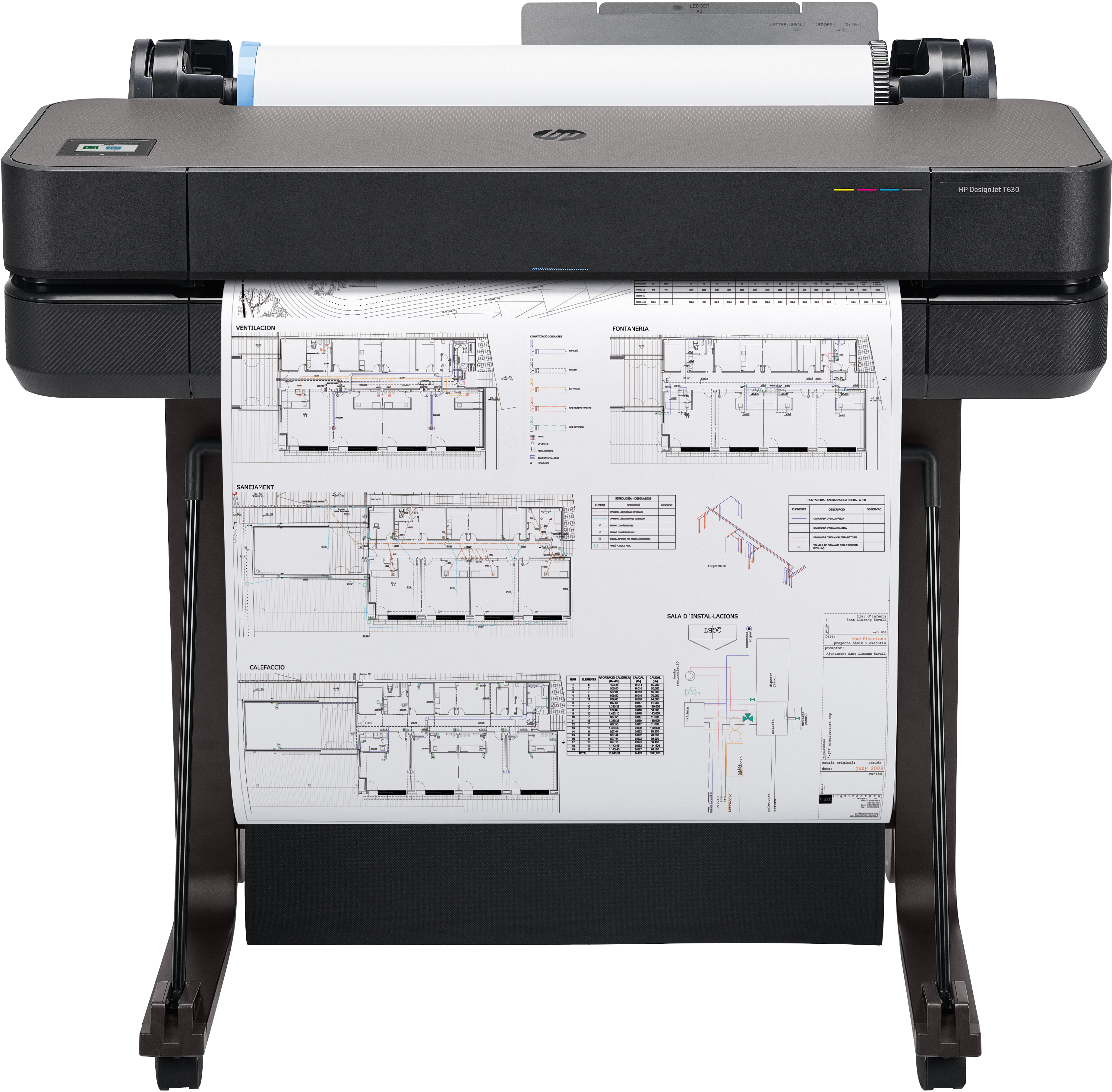 HP DesignJet T630 24-in Printer(Edición 2025)