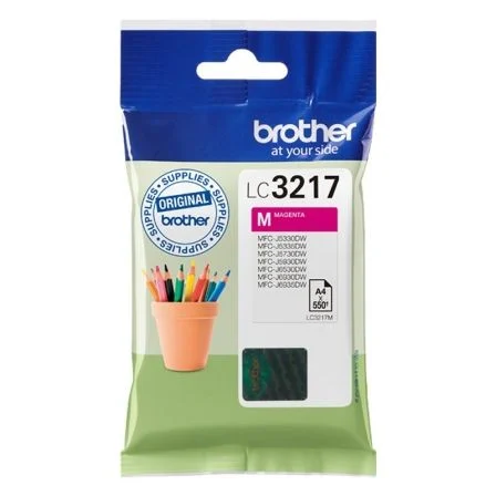 Brother Cartucho de Tinta Original LC-3217M/ Magenta
