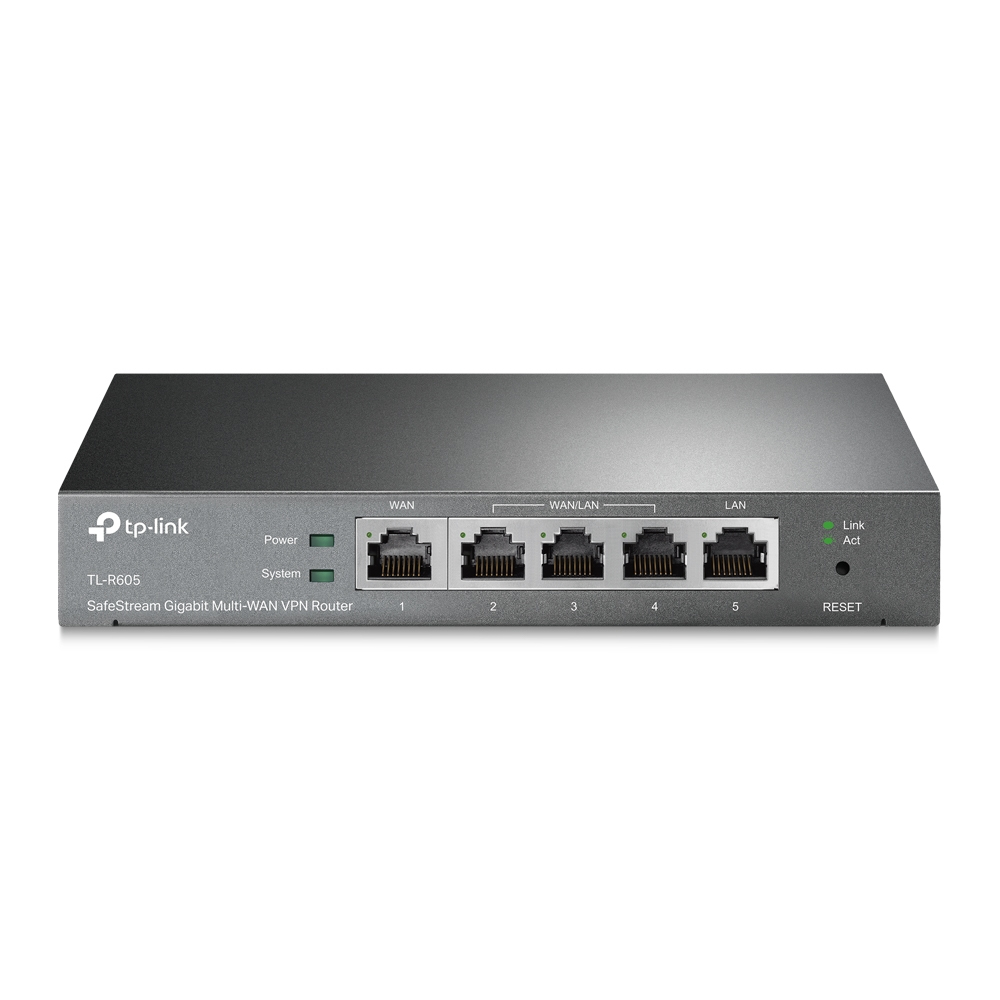Tp - link vpn er605 1p WAN giga + 2p LAN giga + 2p WAN - LAN giga USB 2.0