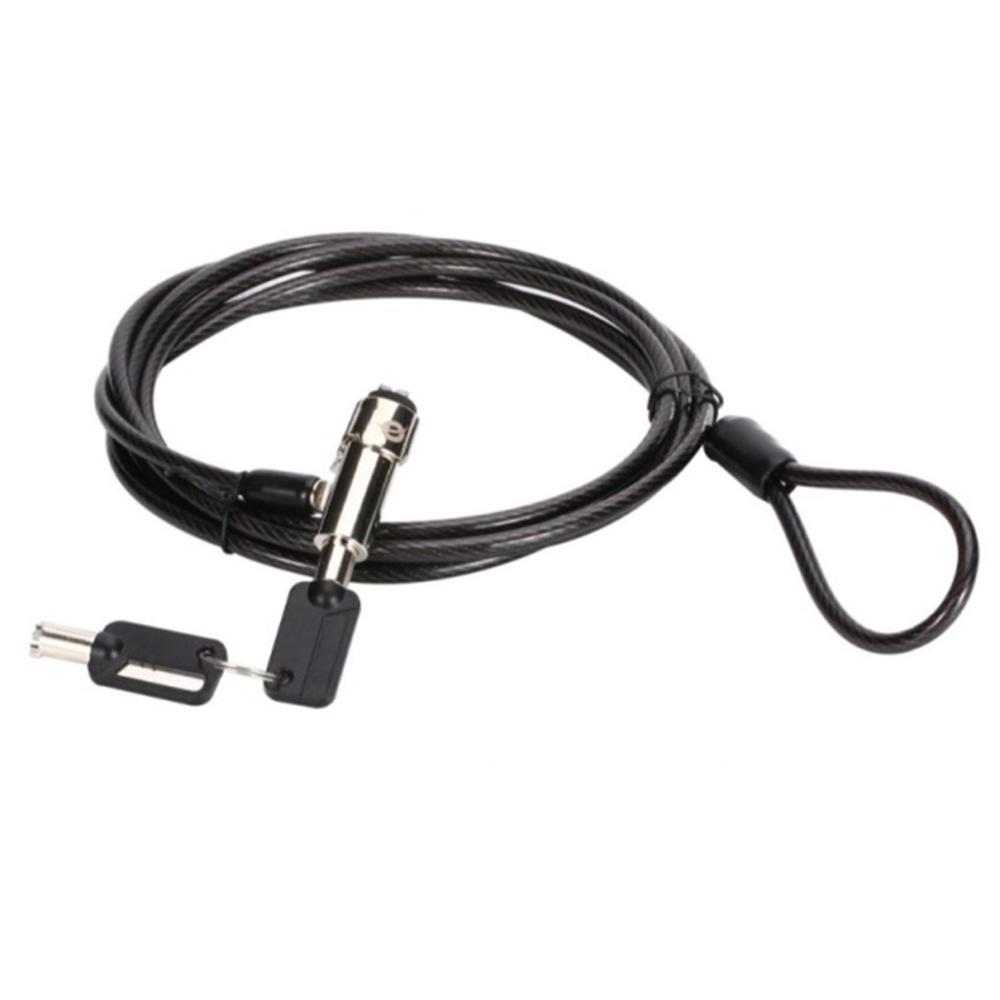 Conceptronic Cable seguridad nano por llave para portatiles 1.8m