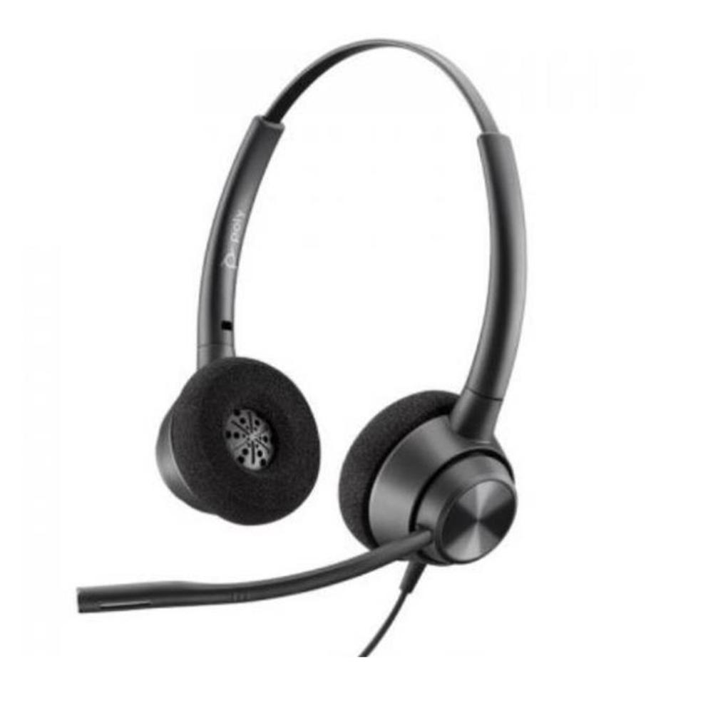 Poly Auricular encorepro 320 qd - microfono - cable