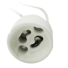 Silver Porta lamparas silever electronic para gu10 230v 15 cm