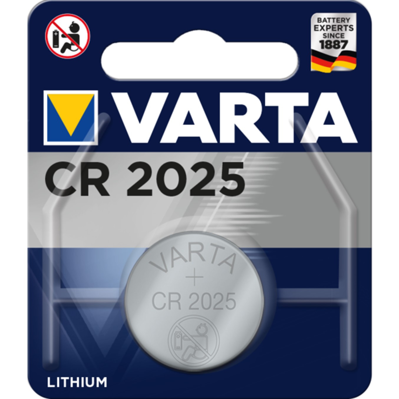 Varta Blister pilas litio boton cr - 2025 3v 170mah