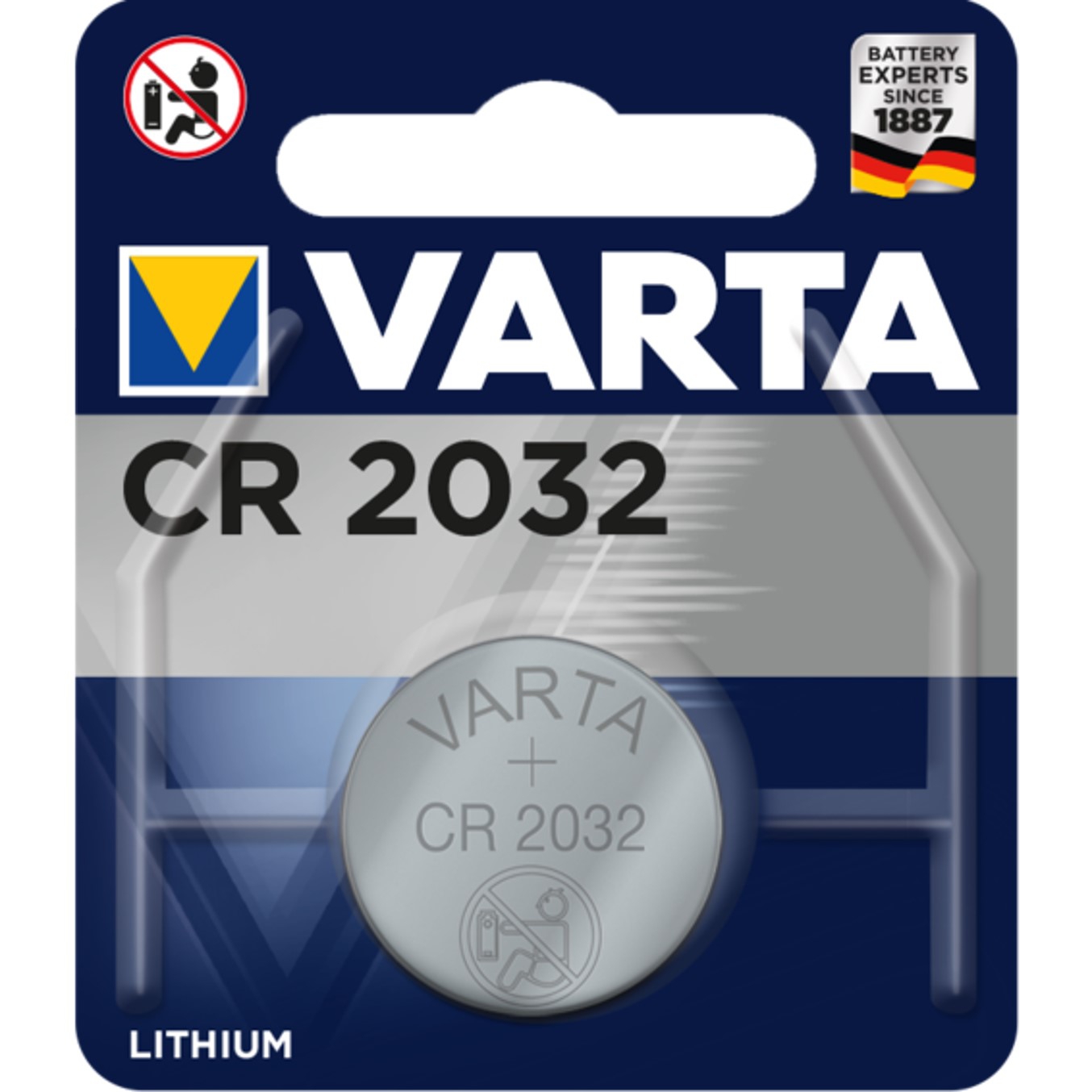 Varta Blister pilas litio boton cr - 2032 3v