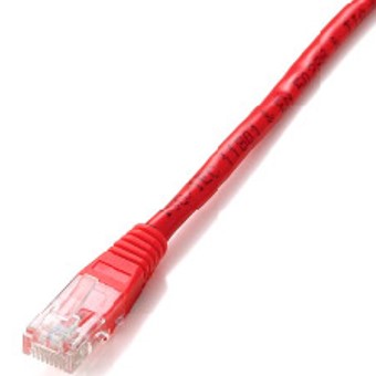 Equip latiguillo u - utp cat6 0.5m red / rojo – RJ45