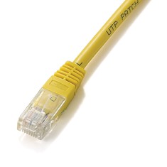 Cable red equip latiguillo rj45 u -  utp cat6 1m amarillo