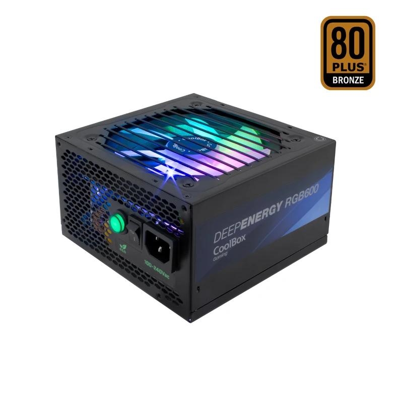 CoolBox Gaming Fuente Alimentacion 600 W 80+ Bronze