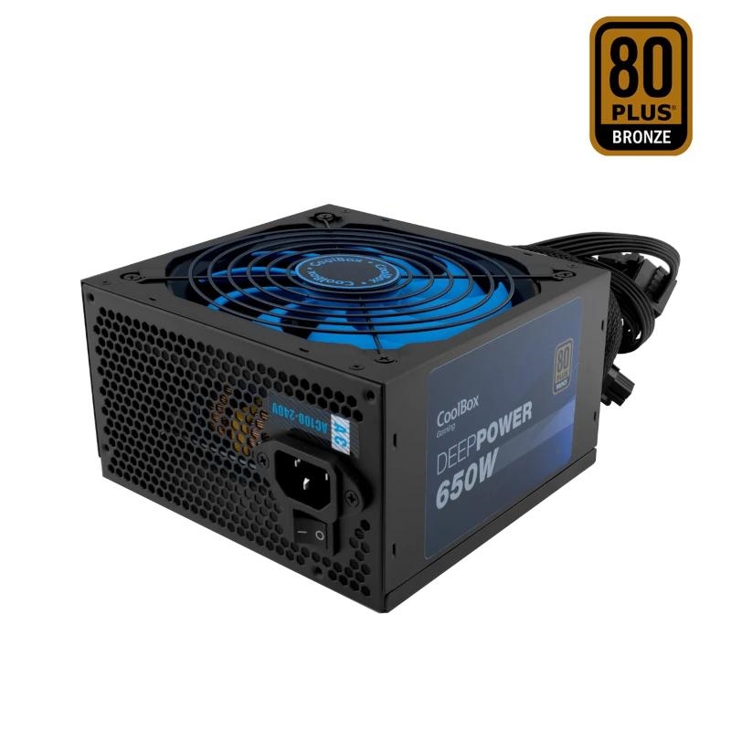 CoolBox Gaming Fuente Al. DeepPower 650w 80+ bronze