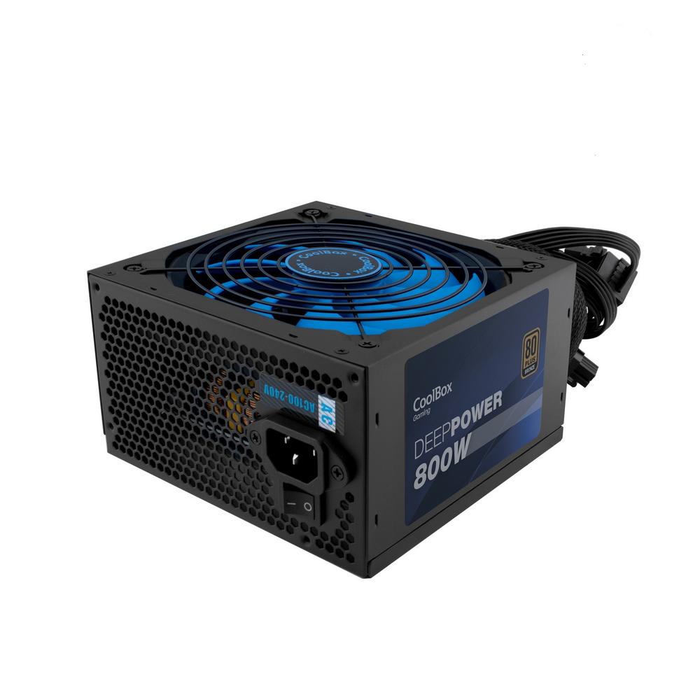 Coolbox Fuente de alimentacion gaming deeppower 800w 80 plus bronze