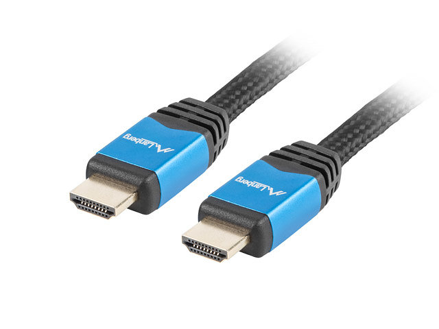 Lanberg macho - macho v2.0 cu premium 3m negro – HDMI