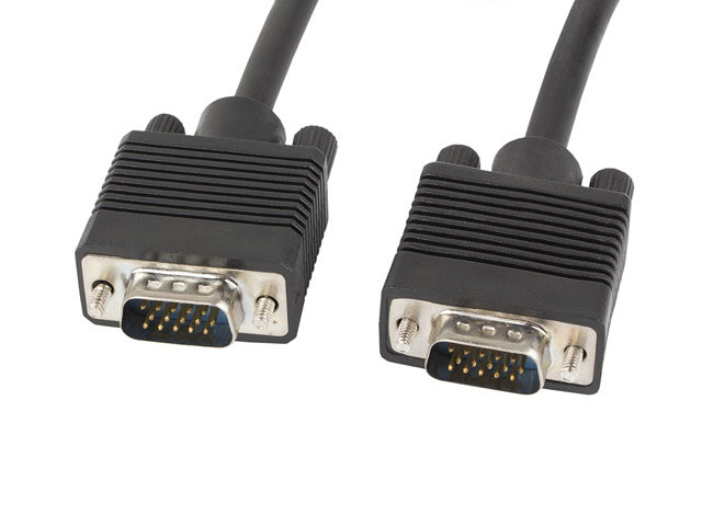 Cable vga lanberg macho - macho ferrita 10m negro