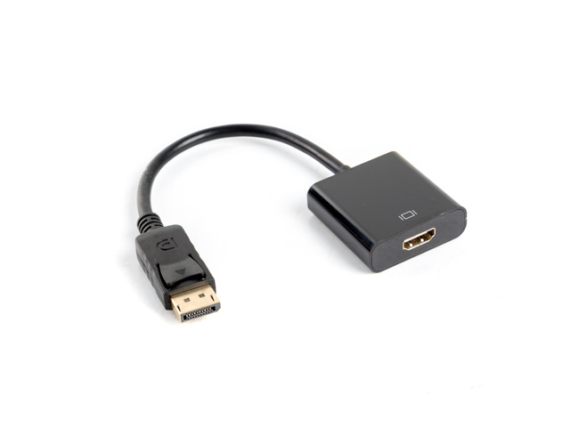 Lanberg macho - hembra 10cm – HDMI / DisplayPort
