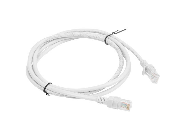 Cable red lanberg latiguillo cat.6 utp 1.5m gris fluke passed
