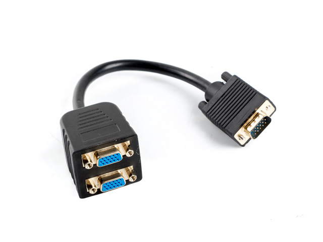 Lanberg VGA x2 20cm – VGA