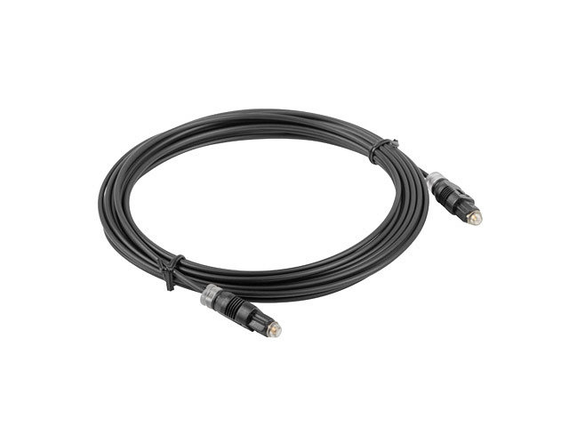 Lanberg toslink optico audio digital 1m negro