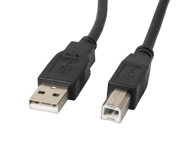 Cable impresora lanberg usb a -  usb b macho - macho negro 5 m