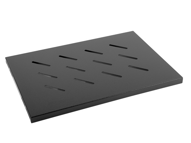 Lanberg Bandeja fija 1u 496x280 mm hasta 120 kg rack de 19 negro