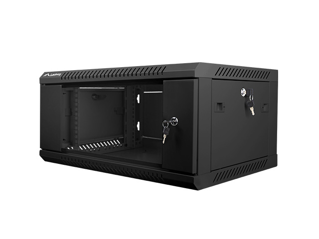 Lanberg Armario rack 4u 600x450x279 auto ensamblado 19" negro