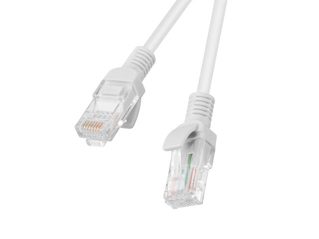Cable red lanberg latiguillo cat.6 utp 2m gris fluke passed