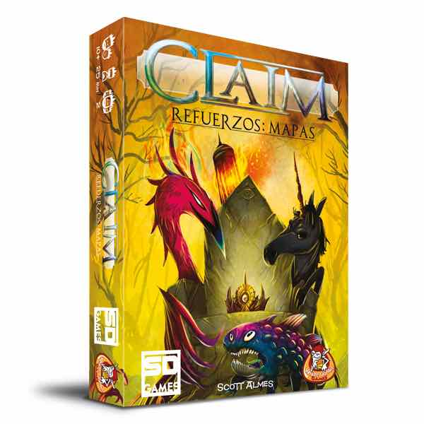 SD games Juego de mesa claim refuerzos: mapas pegi 10