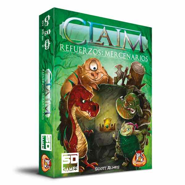 SD games Juego de mesa claim refuerzos: mercenarios pegi 10