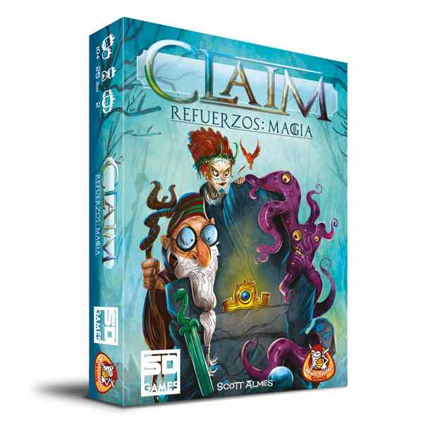 SD games Juego de mesa claim refuerzos: magia pegi 10
