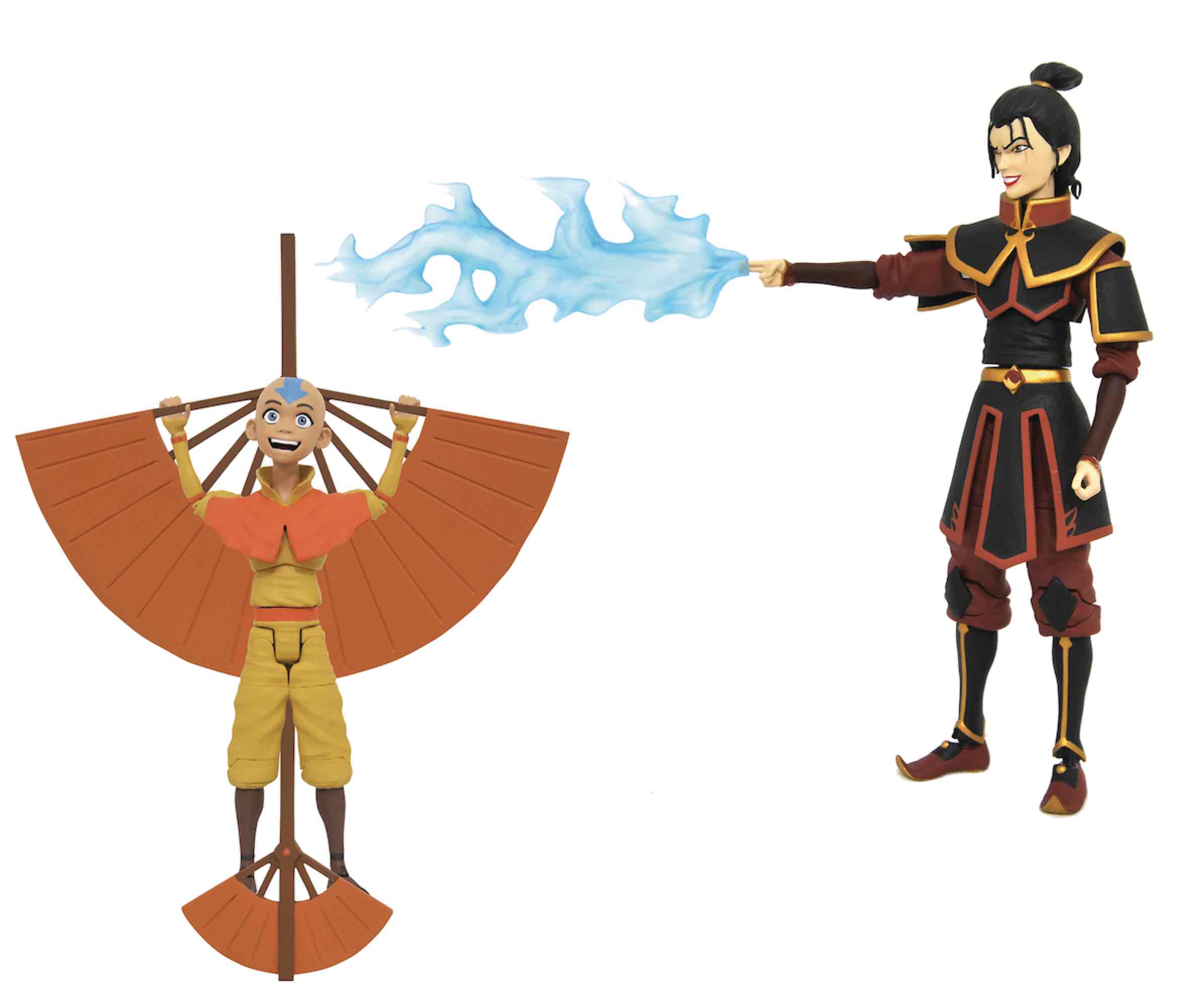 Diamond select toys Surtido figuras diamond collection avatar the last airbender aang & azula 6…