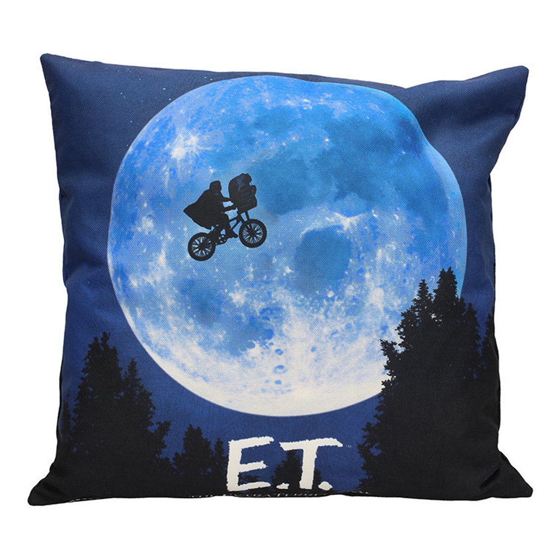 SD toys Cojin cine et escena bicicleta volando frente a la luna envasado vacio
