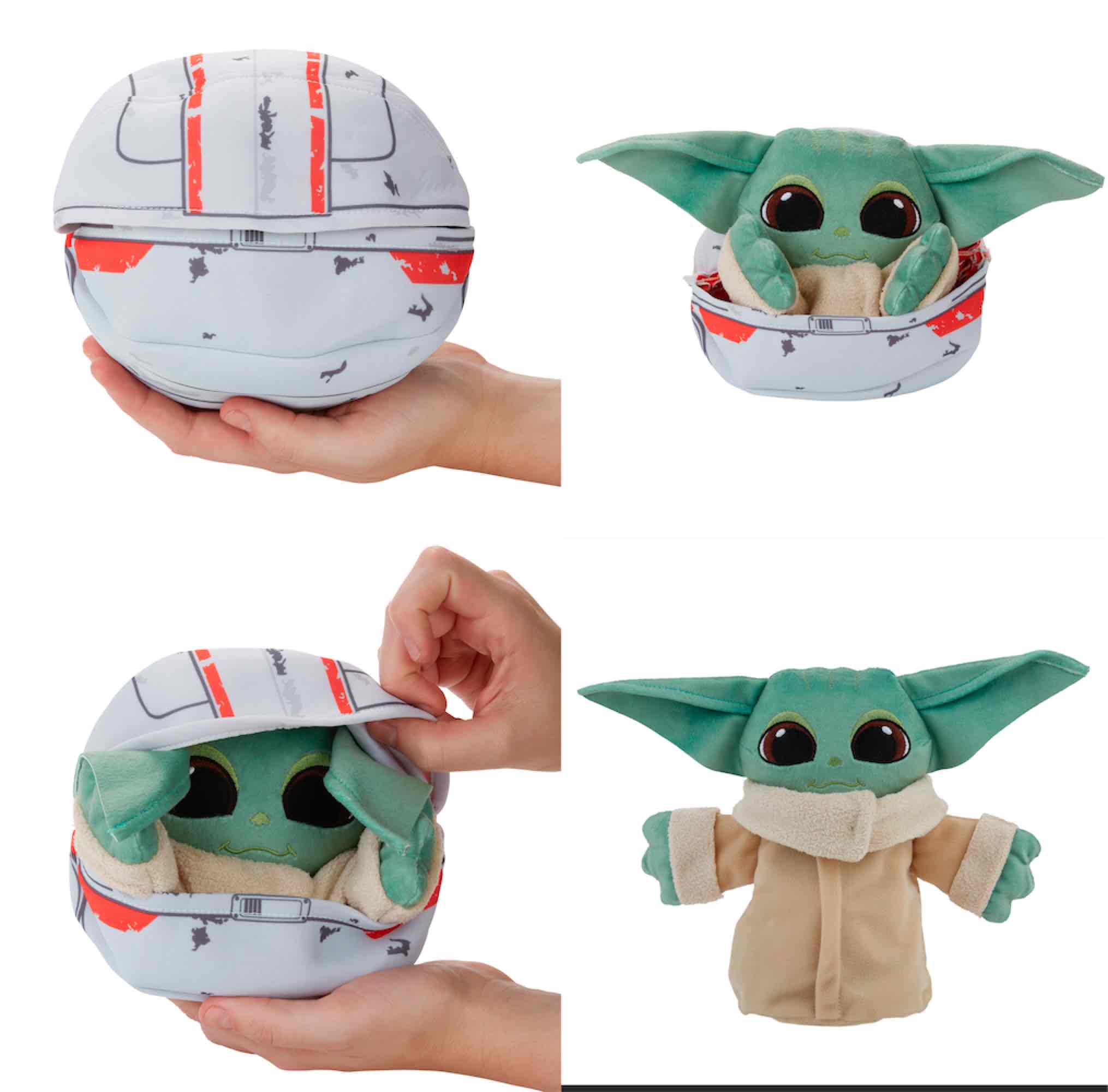 Hasbro Peluche star wars the mandalorian the child baby yoda