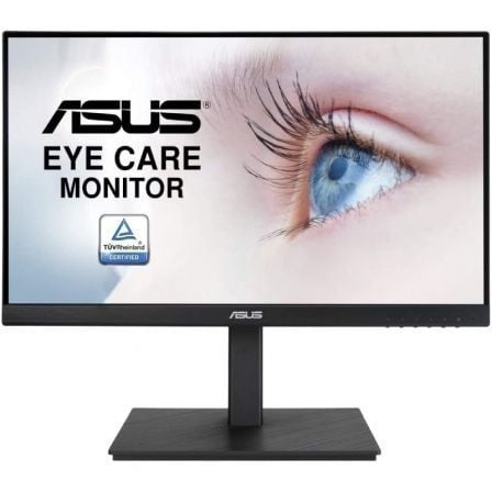 Monitor Profesional Asus VA229QSB 21.5"/ Full HD/ Multimedia/ Regulable en altura/ Negro