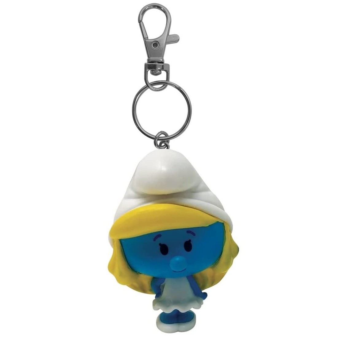 Plastoy Llavero los pitufos pitufina chibi