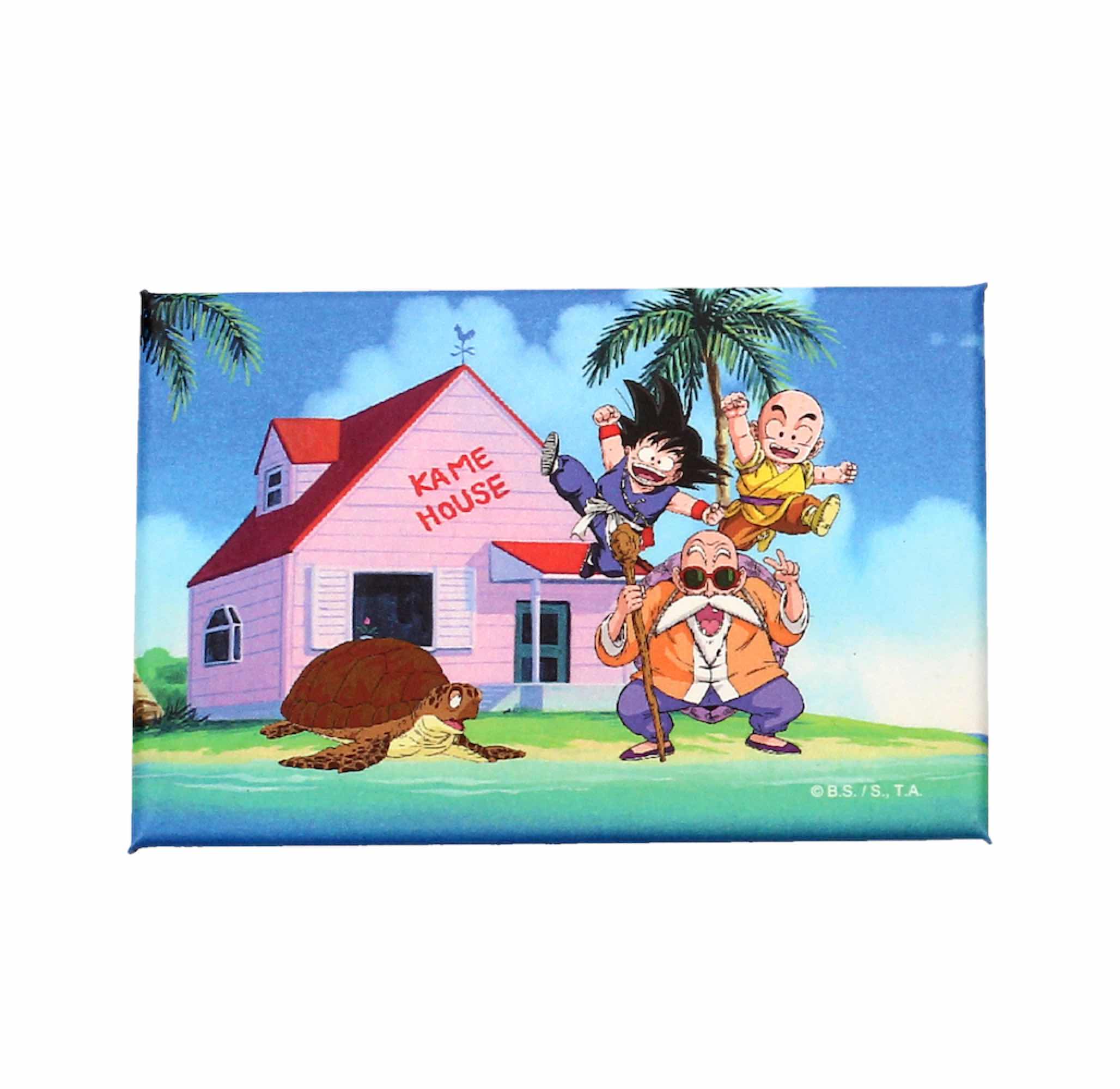 SD toys Iman dragon ball kame house maestro mutenroshi goku & krilin