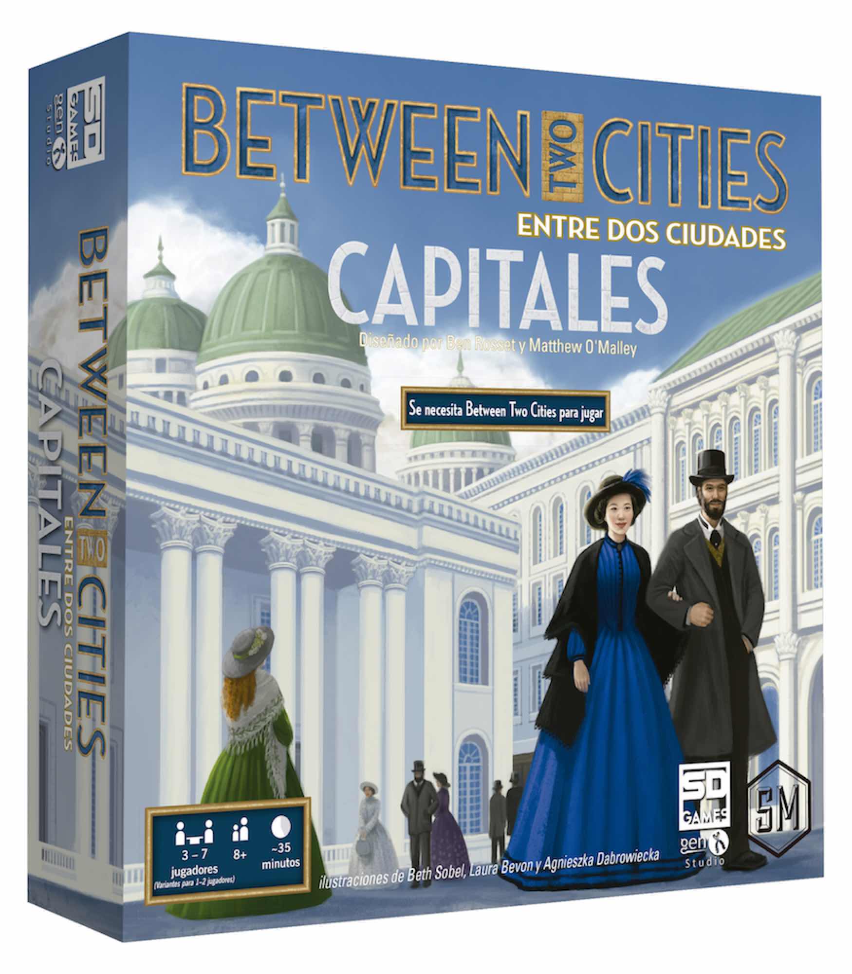 SD games Juego de mesa between two cities entre dos ciudades capitales pegi 8