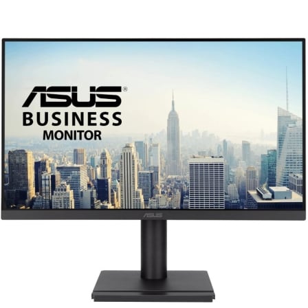 Monitor Profesional Asus VA249QGSE 24"/ Full HD/ Multimedia/ Regulable en altura/ Negro