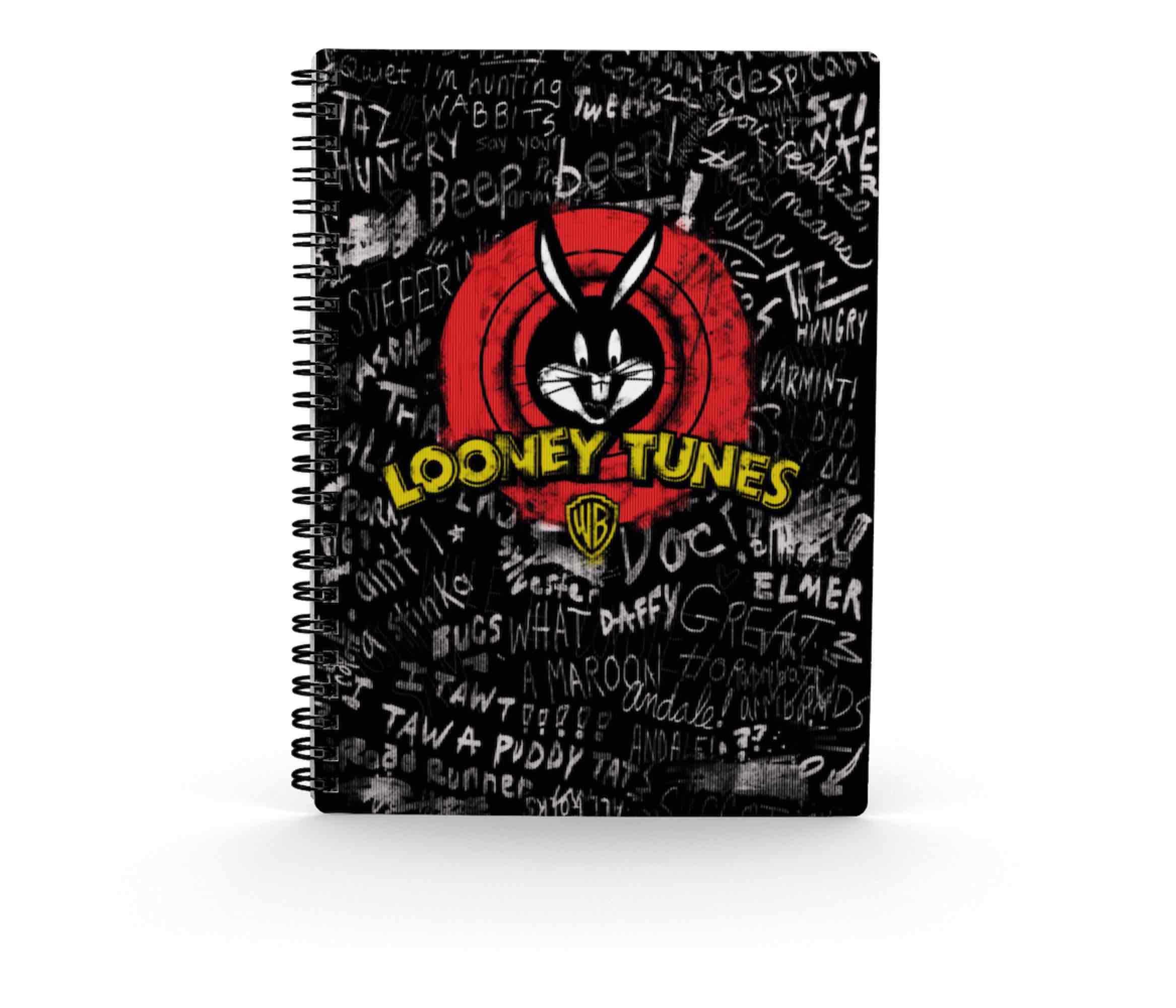 SD toys Libreta efecto 3d looney tunes cara bugs bunny