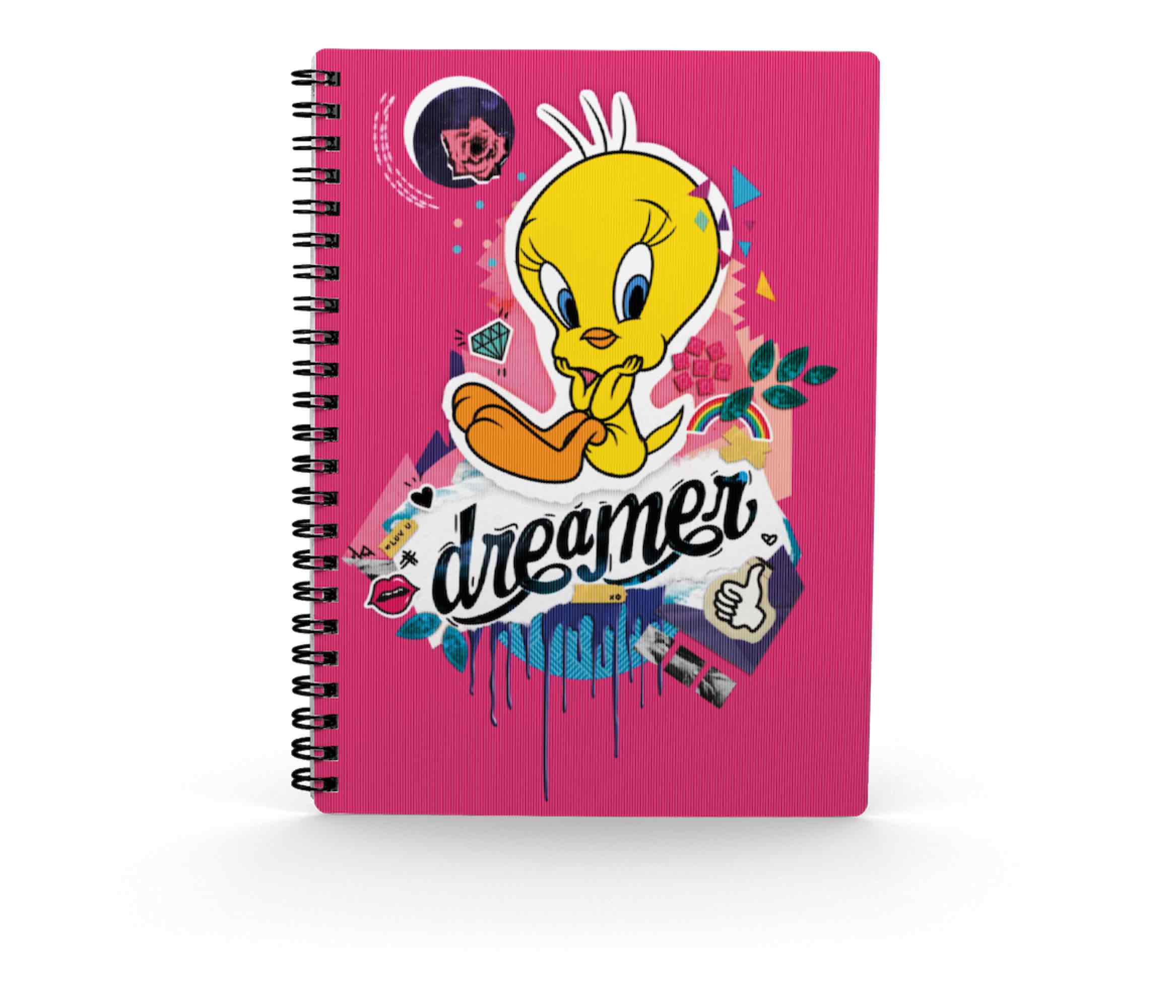 SD toys Libreta efecto 3d looney tunes piolin dreamer