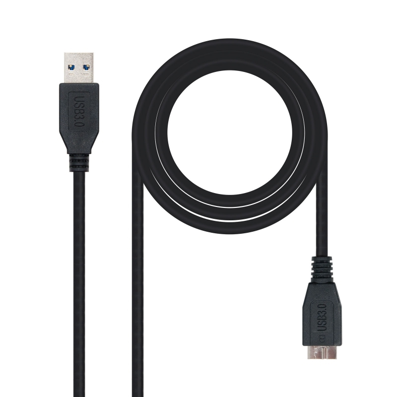 Nanocable USB 3.0 Tipo A/macho-MicroUsb/B 2m