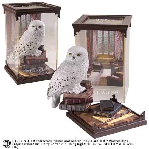 The noble collection Figura harry potter criaturas magicas hedwig