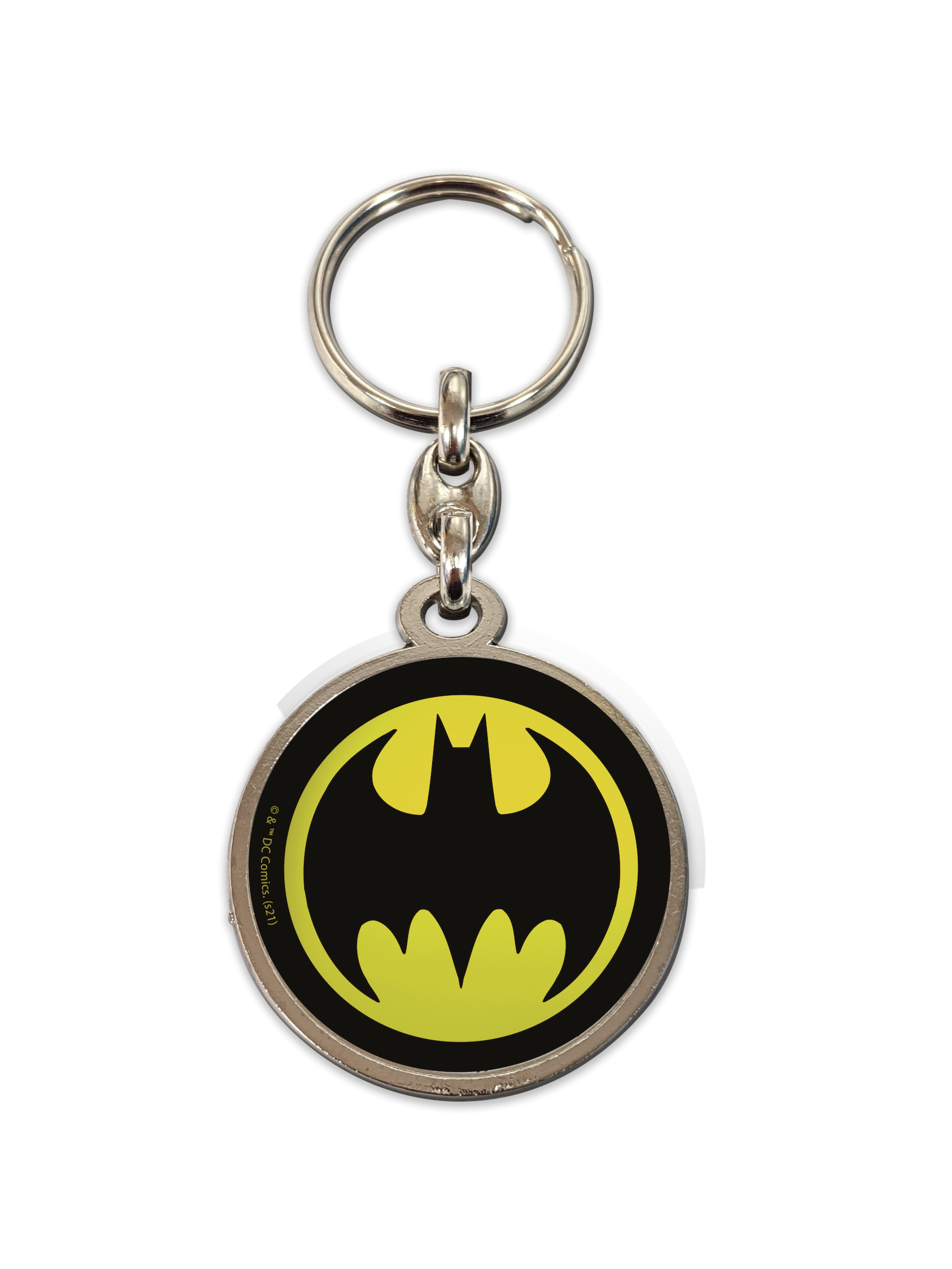 SD toys Llavero redondo metal logo batman universo dc