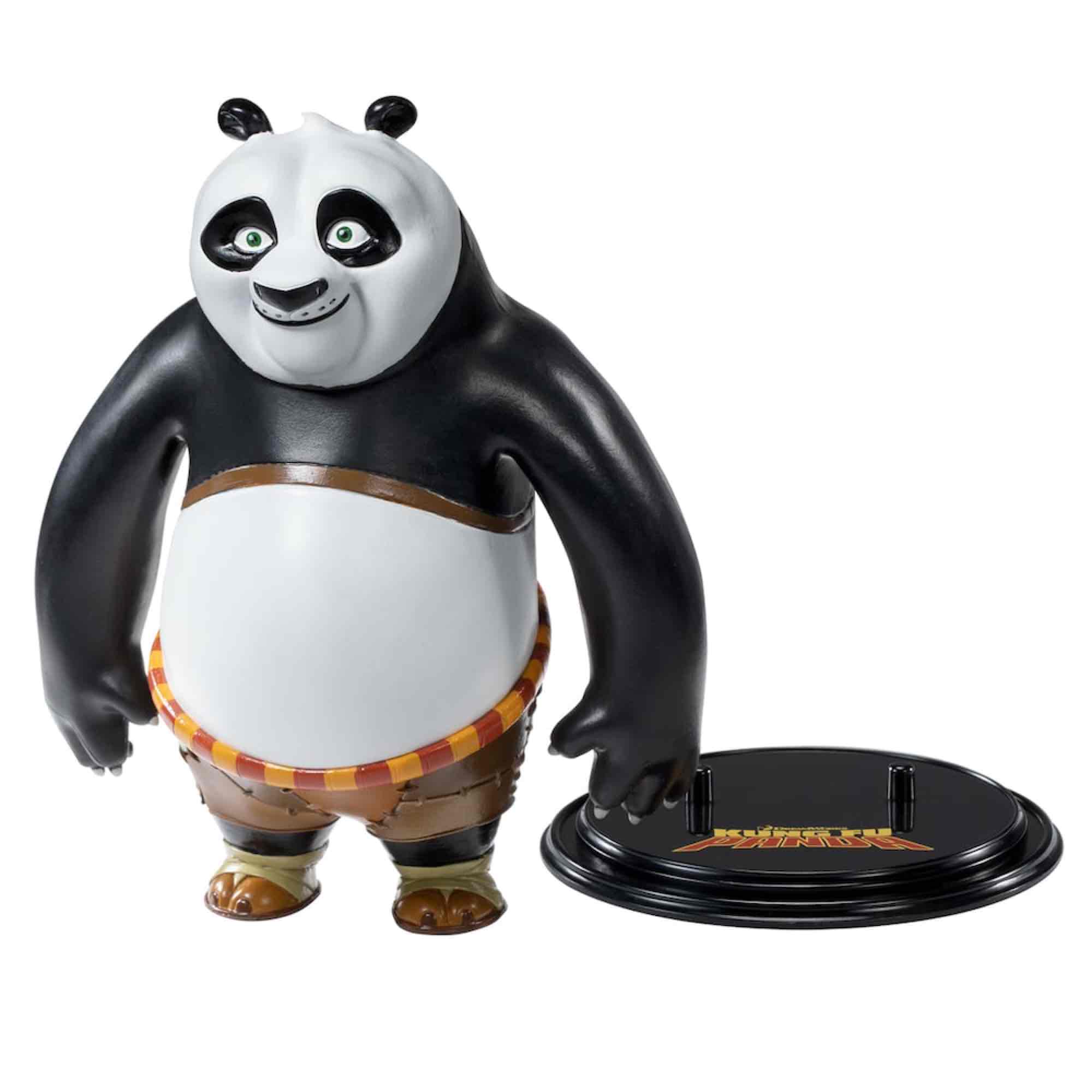 The noble collection Figura bendyfigs cine kung fu panda panda po flexible