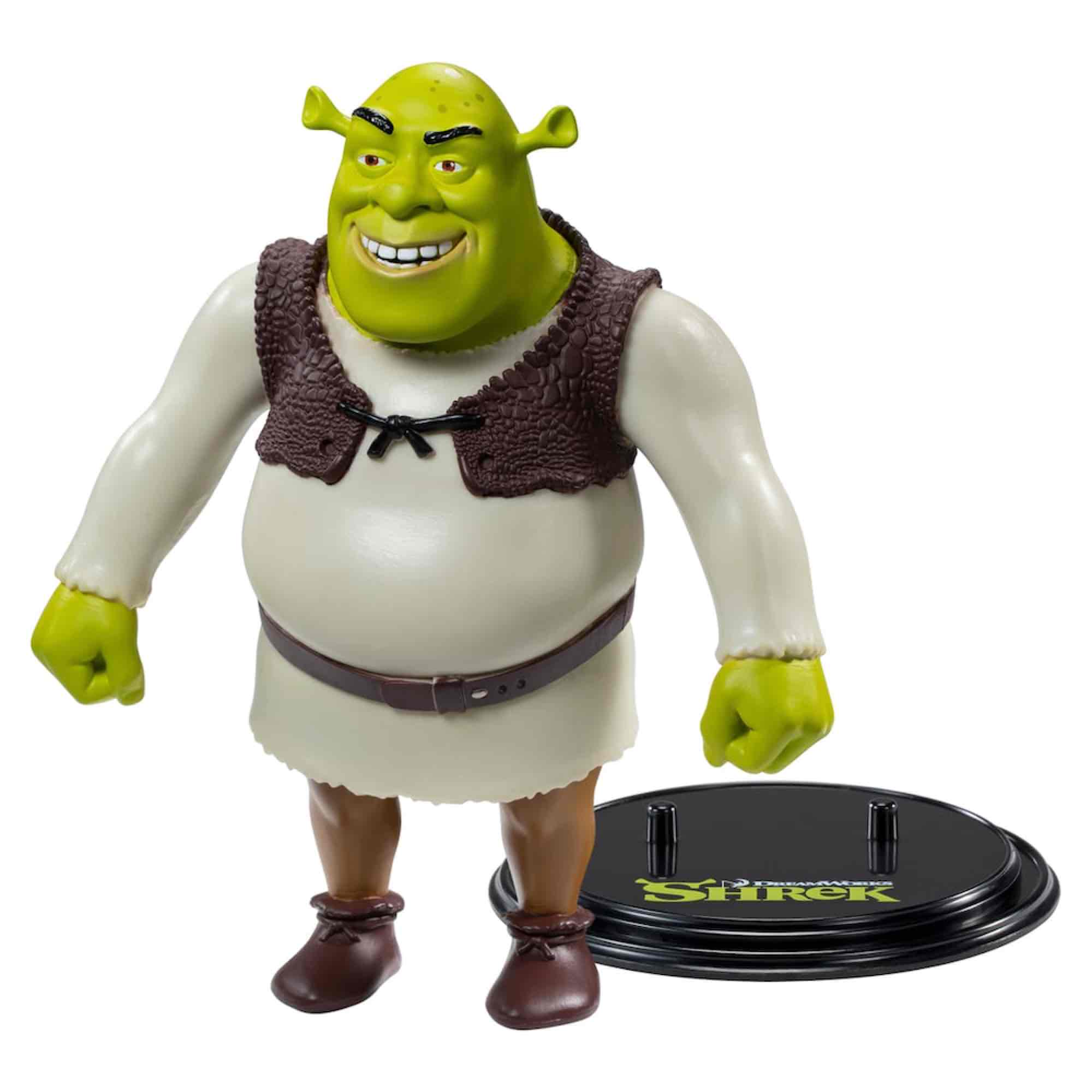 The noble collection Figura bendyfigs cine shrek flexible